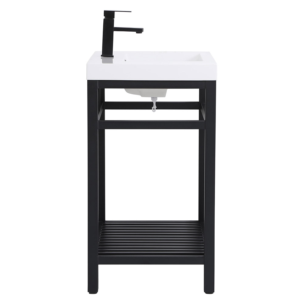 Elegant Bathroom Vanity - Black, L 30" (VF14030BK)