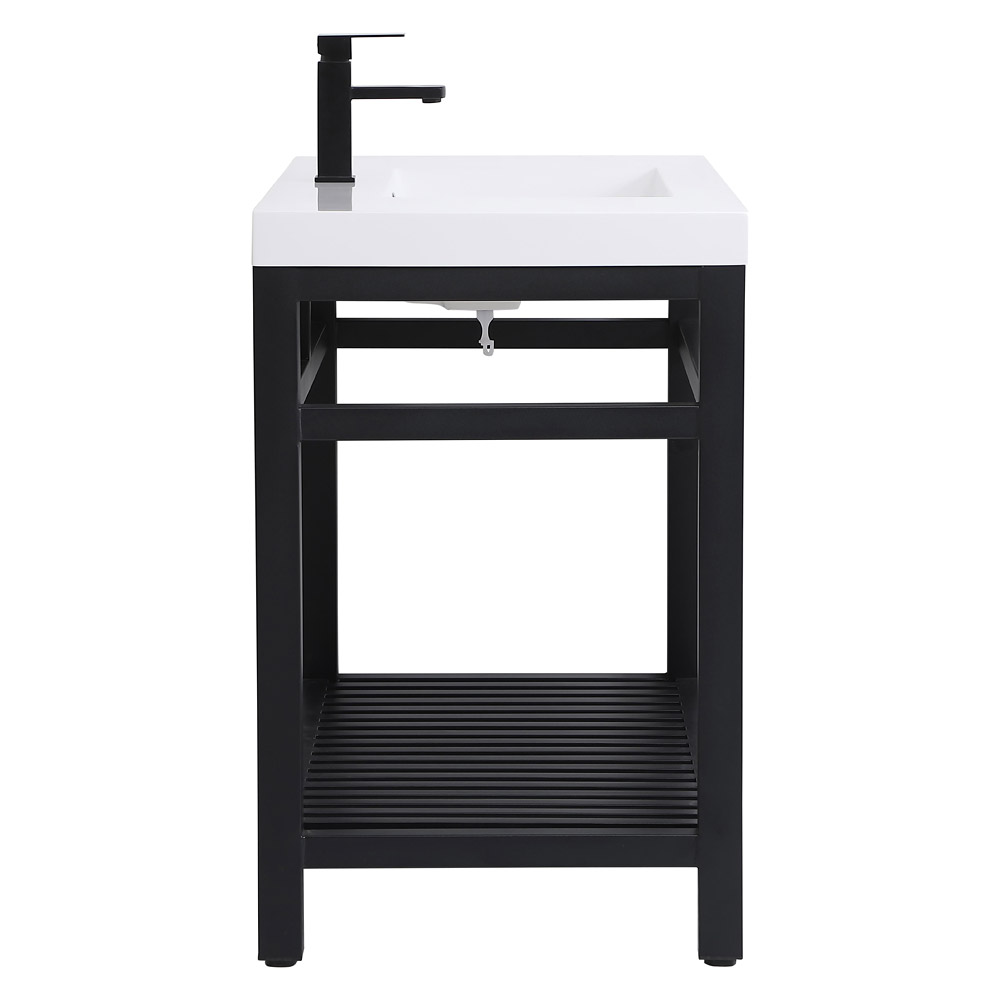 Elegant Bathroom Vanity - Black, L 42" (VF14042BK)