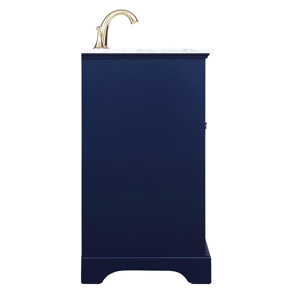 Elegant Bathroom Vanity - Blue (VF15019BL)