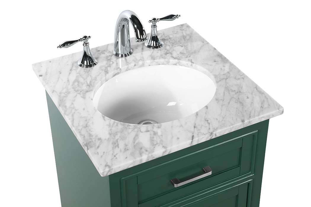 Elegant Bathroom Vanity - Green (VF15019GN)