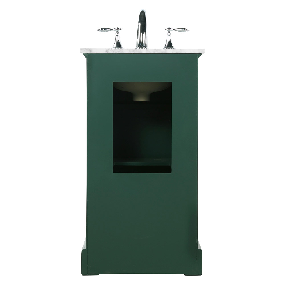 Elegant Bathroom Vanity - Green (VF15019GN)