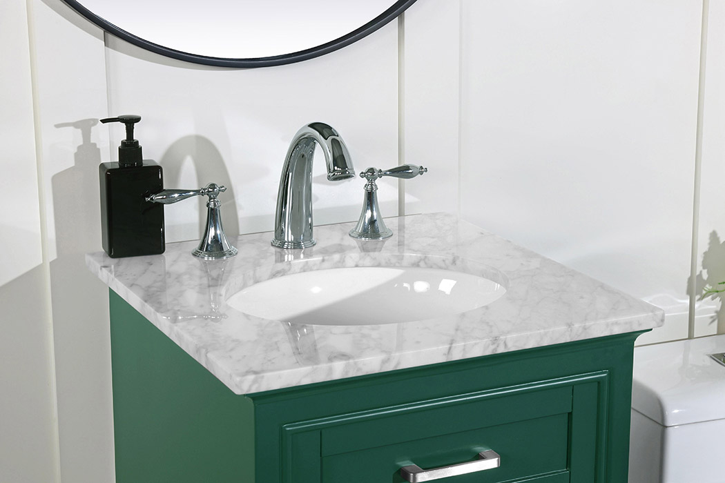 Elegant Bathroom Vanity - Green (VF15019GN)