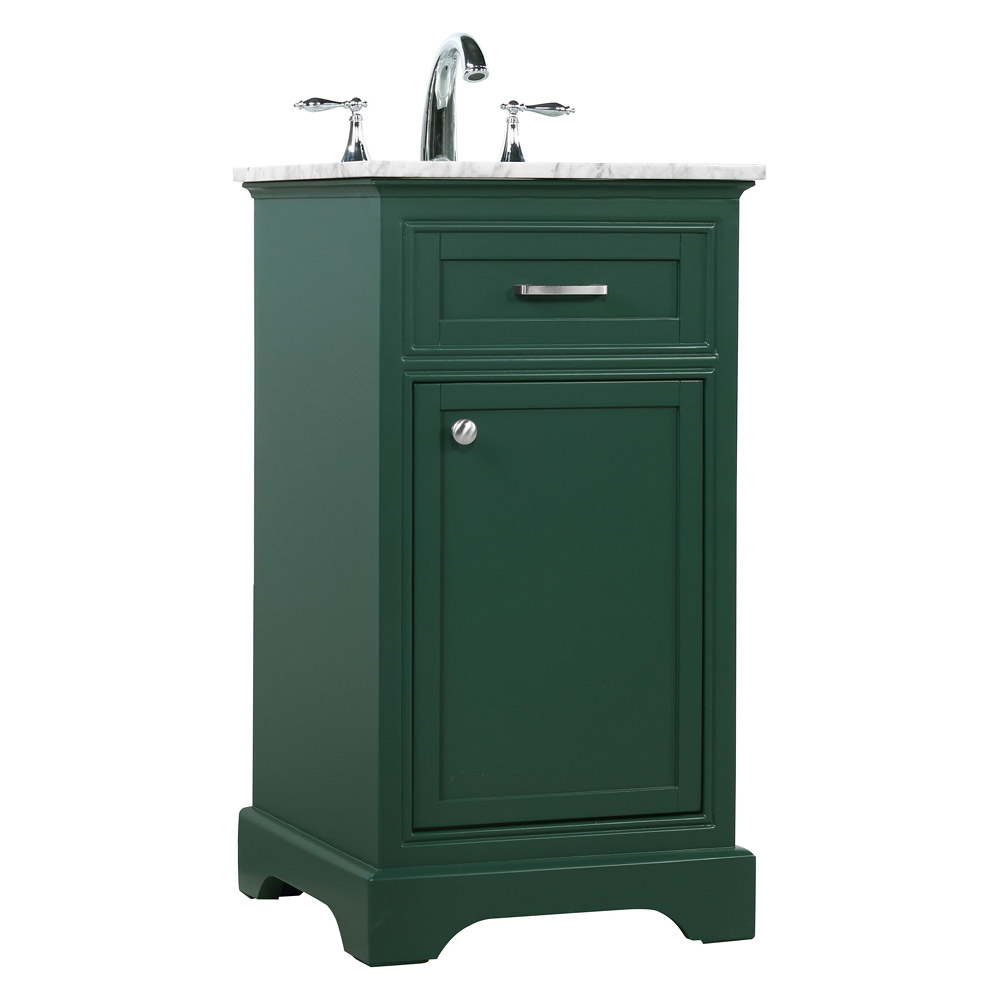 Elegant Bathroom Vanity - Green (VF15019GN)