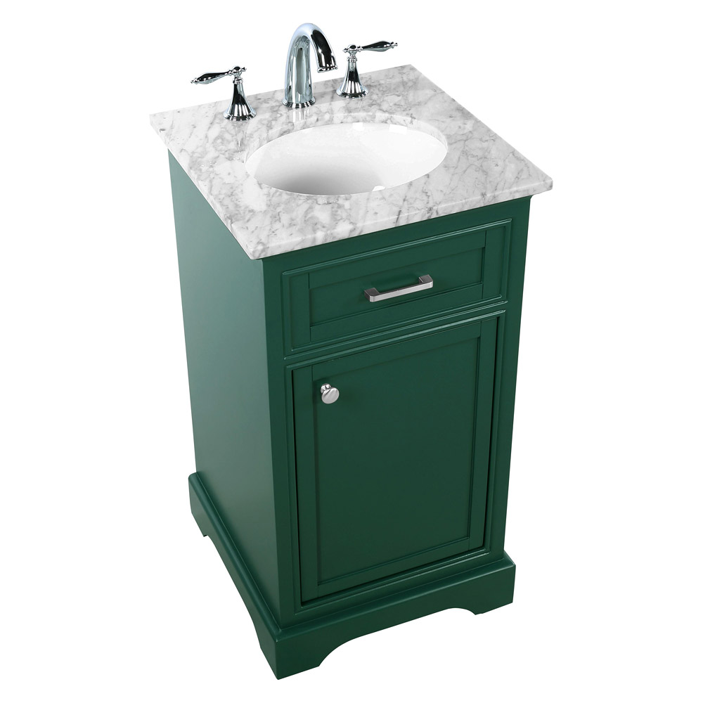 Elegant Bathroom Vanity - Green (VF15019GN)