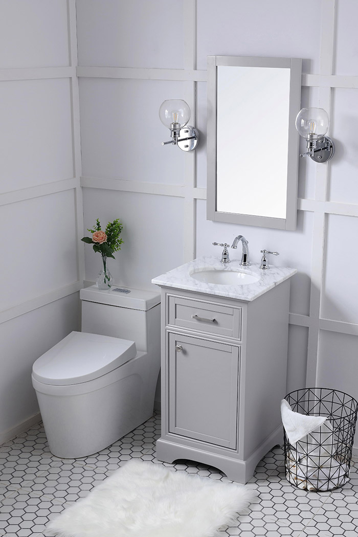 Elegant Bathroom Vanity - Gray (VF15019GR)