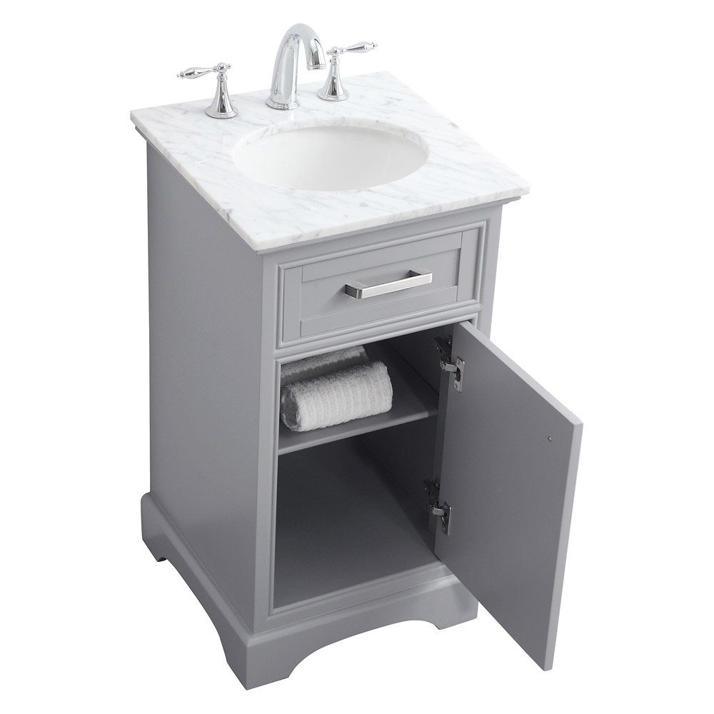 Elegant Bathroom Vanity - Gray (VF15019GR)