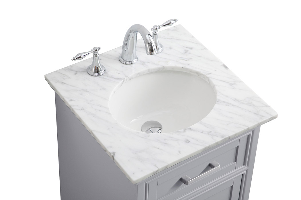 Elegant Bathroom Vanity - Gray (VF15019GR)