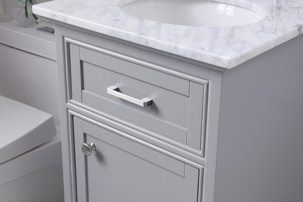 Elegant Bathroom Vanity - Gray (VF15019GR)