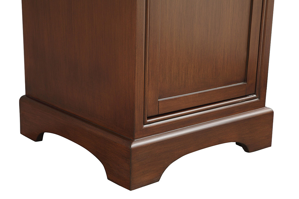 Elegant Bathroom Vanity - Teak (VF15019TK)