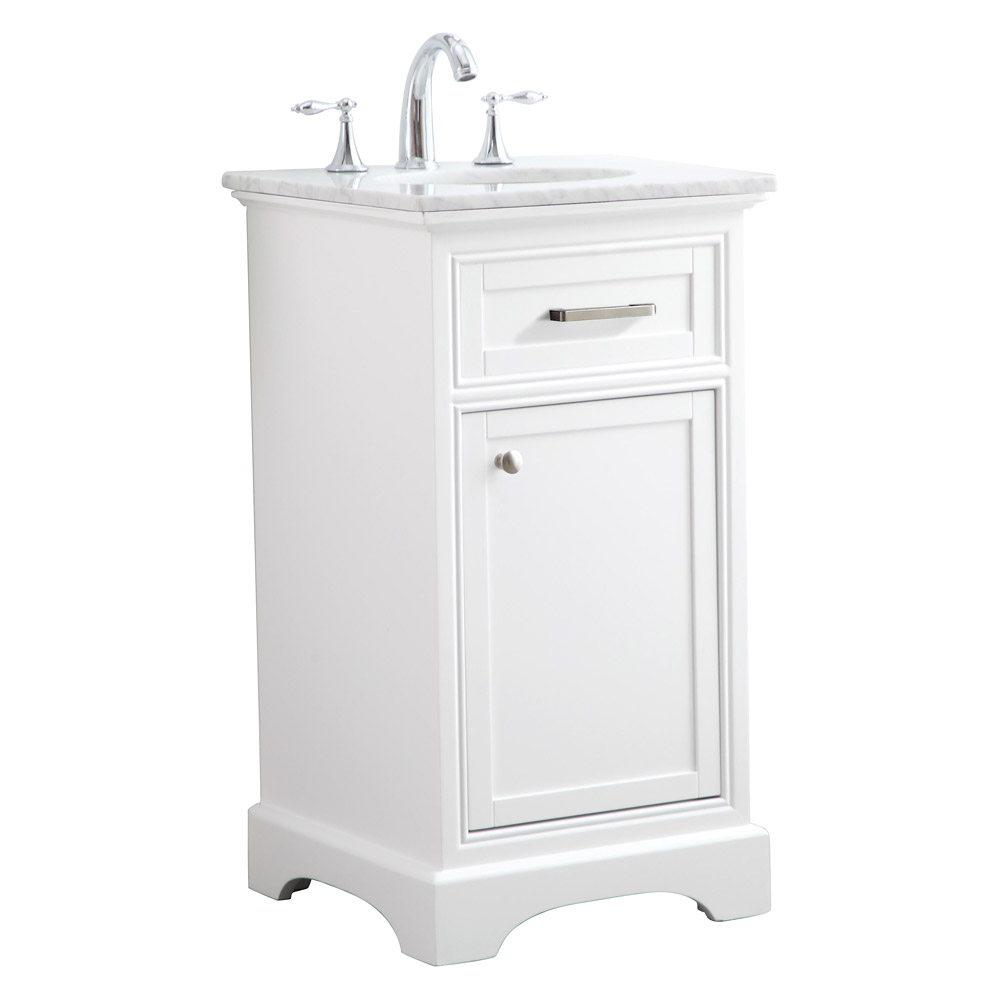 Elegant Bathroom Vanity - White (VF15019WH)