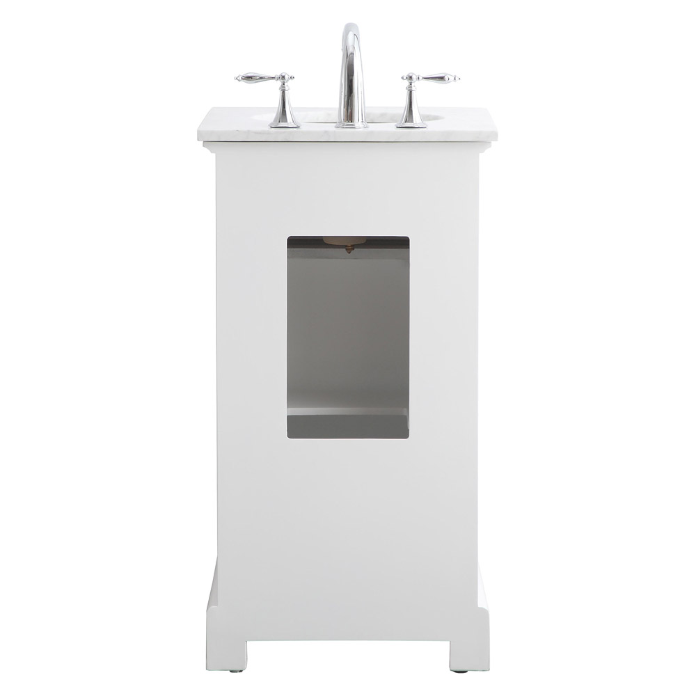 Elegant Bathroom Vanity - White (VF15019WH)