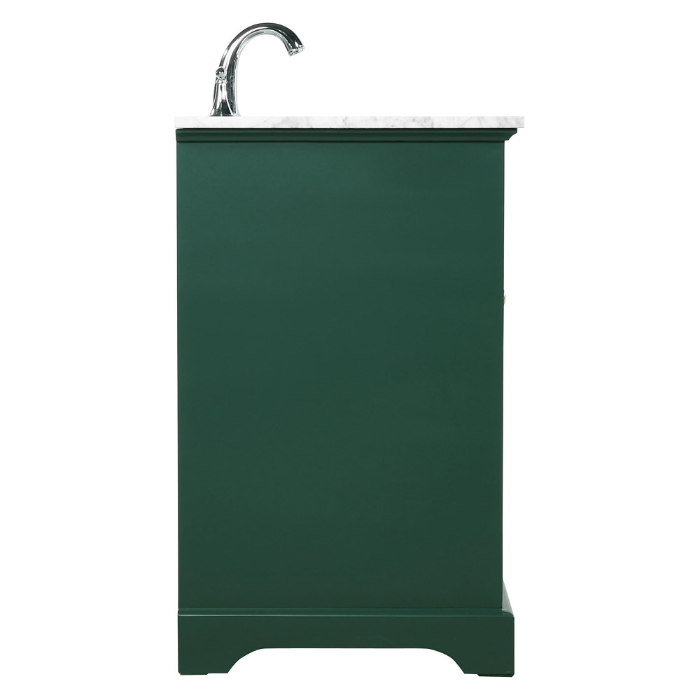 Elegant Bathroom Vanity - Green, L 24" (VF15024GN)