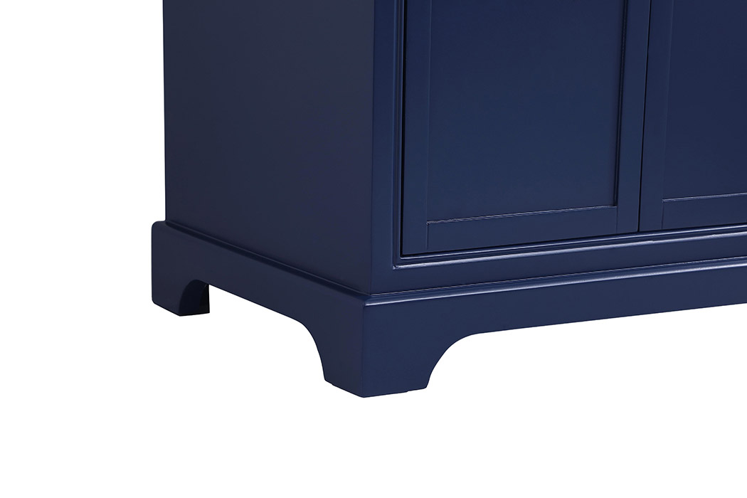 Elegant Bathroom Vanity - Blue, L 30" (VF15030BL)