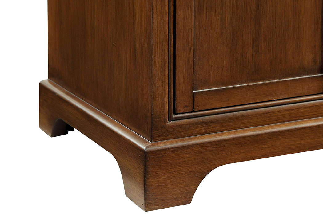 Elegant Bathroom Vanity - Teak, L 30" (VF15030TK)