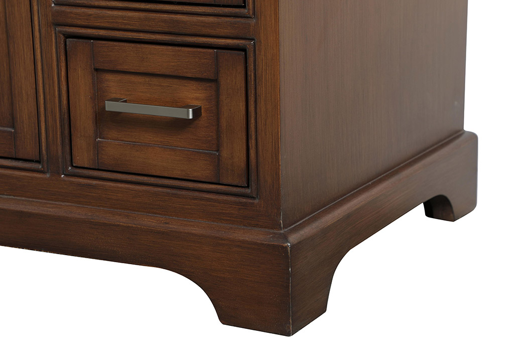 Elegant Bathroom Vanity - Teak, L 32" (VF15032TK)