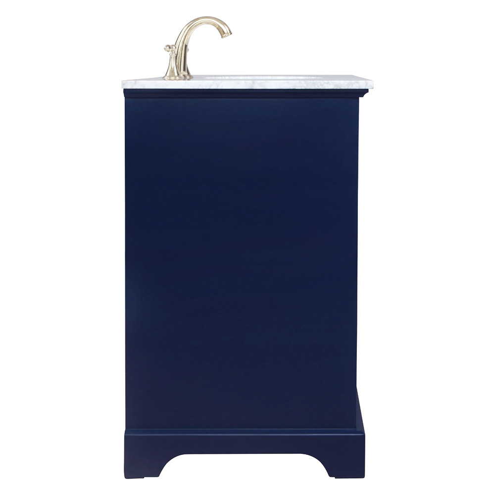 Elegant Bathroom Vanity - Blue, L 36" (VF15036BL)