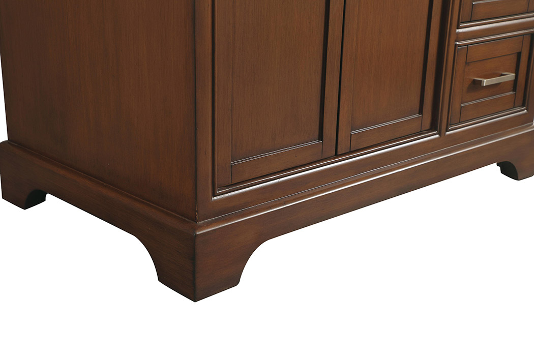 Elegant Bathroom Vanity - Teak, L 36" (VF15036TK)