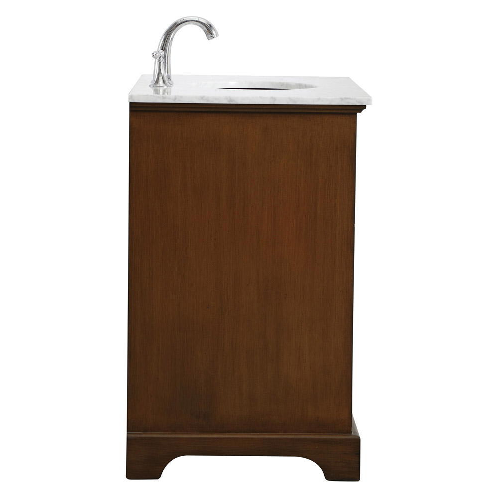 Elegant Bathroom Vanity - Teak, L 36" (VF15036TK)