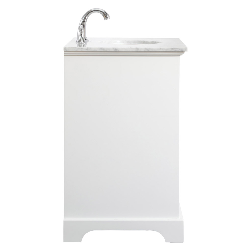 Elegant Bathroom Vanity - White, L 36" (VF15036WH)