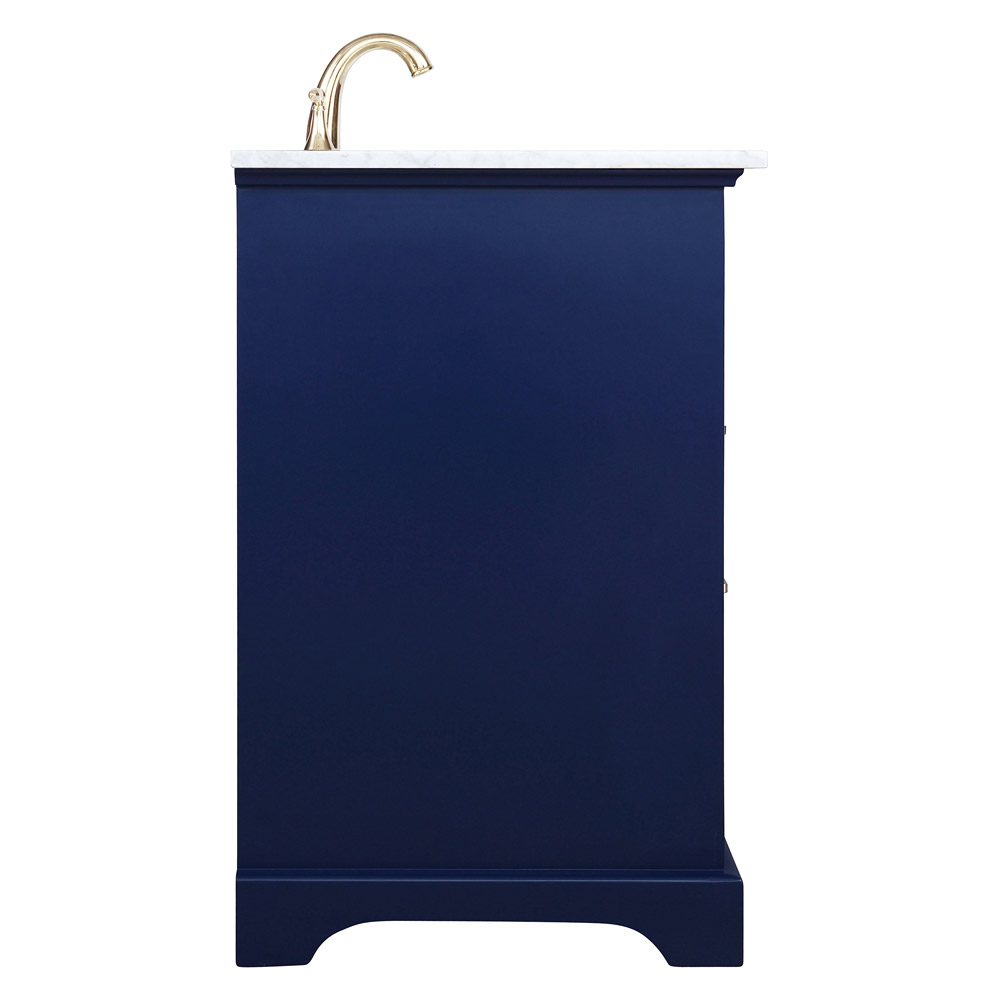 Elegant Bathroom Vanity - Blue, L 42" (VF15042BL)