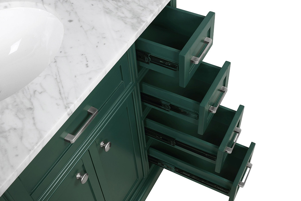 Elegant Bathroom Vanity - Green, L 42" (VF15042GN)