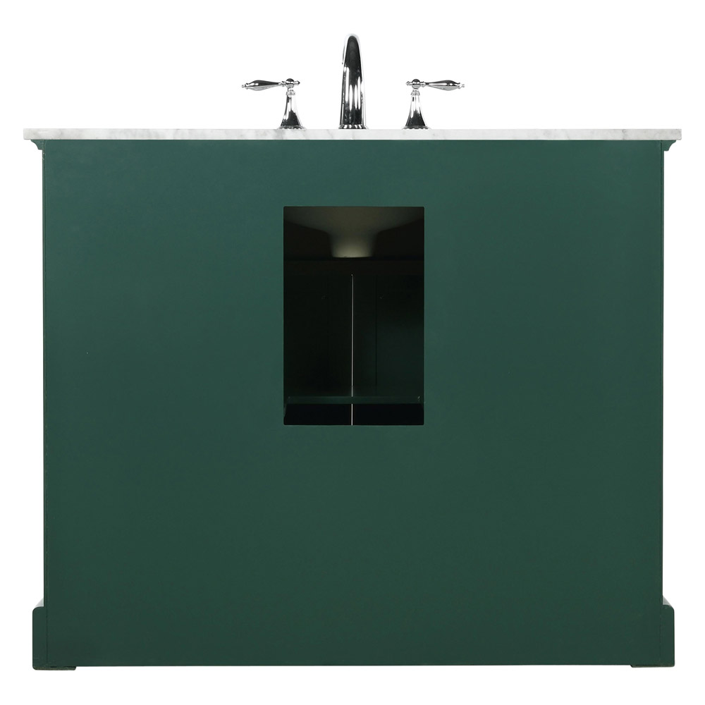 Elegant Bathroom Vanity - Green, L 42" (VF15042GN)