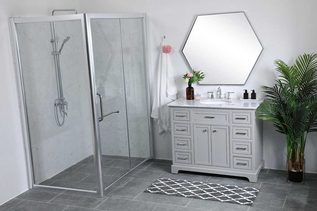 Elegant Bathroom Vanity - Gray, L 42" (VF15042GR)