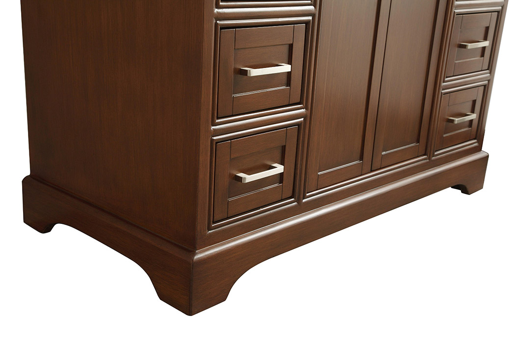 Elegant Bathroom Vanity - Teak, L 42" (VF15042TK)