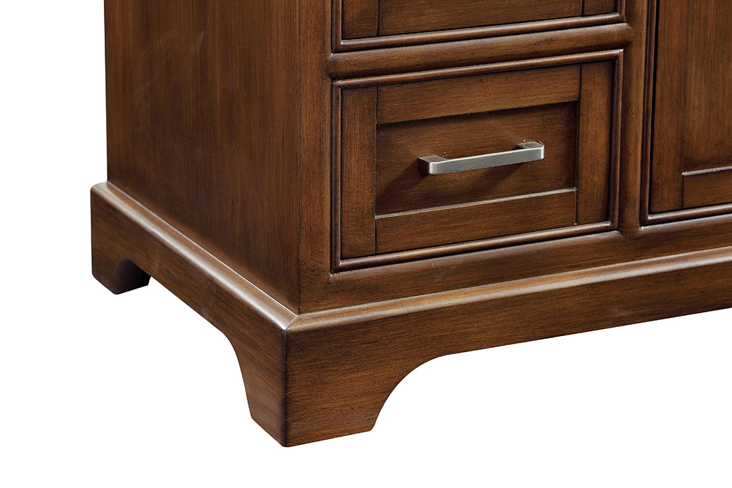 Elegant Bathroom Vanity - Teak, L 48" (VF15048TK)