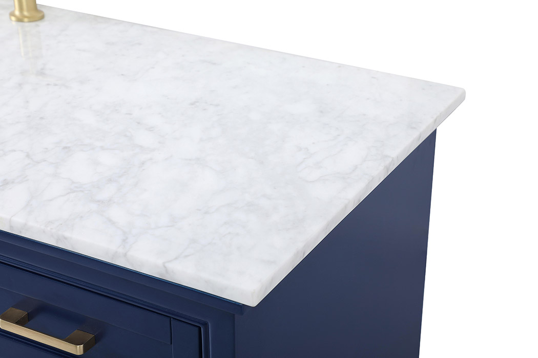 Elegant Bathroom Vanity - Blue (VF15060BL)