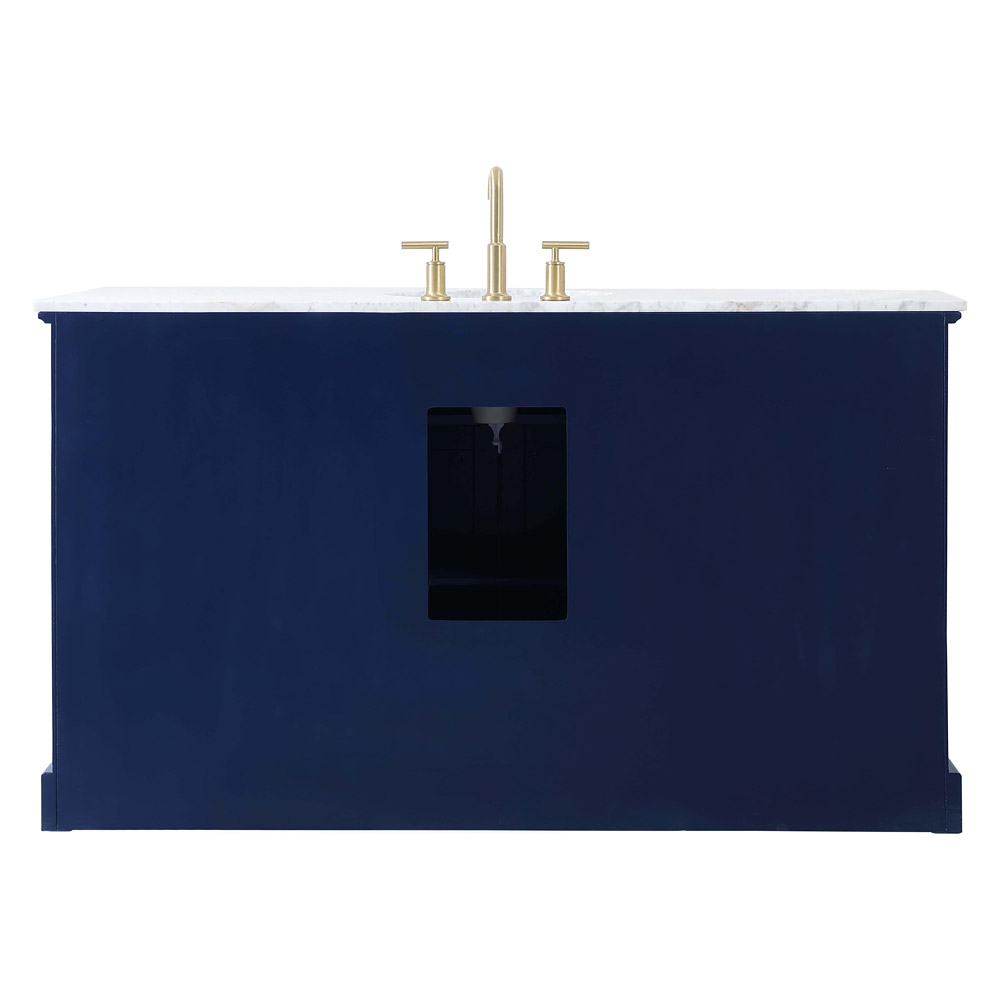 Elegant Bathroom Vanity - Blue (VF15060BL)