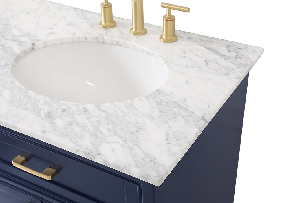 Elegant Bathroom Vanity - Blue (VF15060DBL)