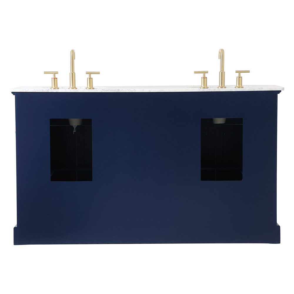 Elegant Bathroom Vanity - Blue (VF15060DBL)