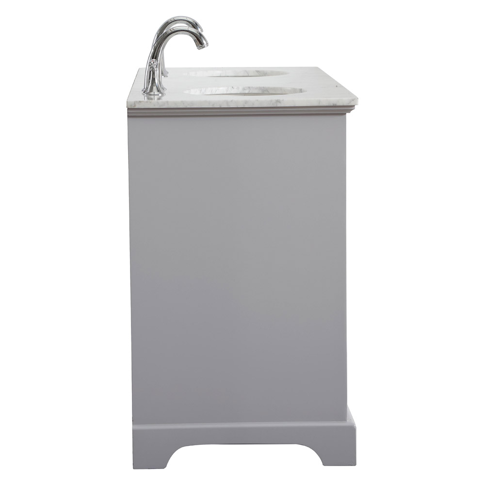 Elegant Bathroom Vanity - Gray (VF15060DGR)