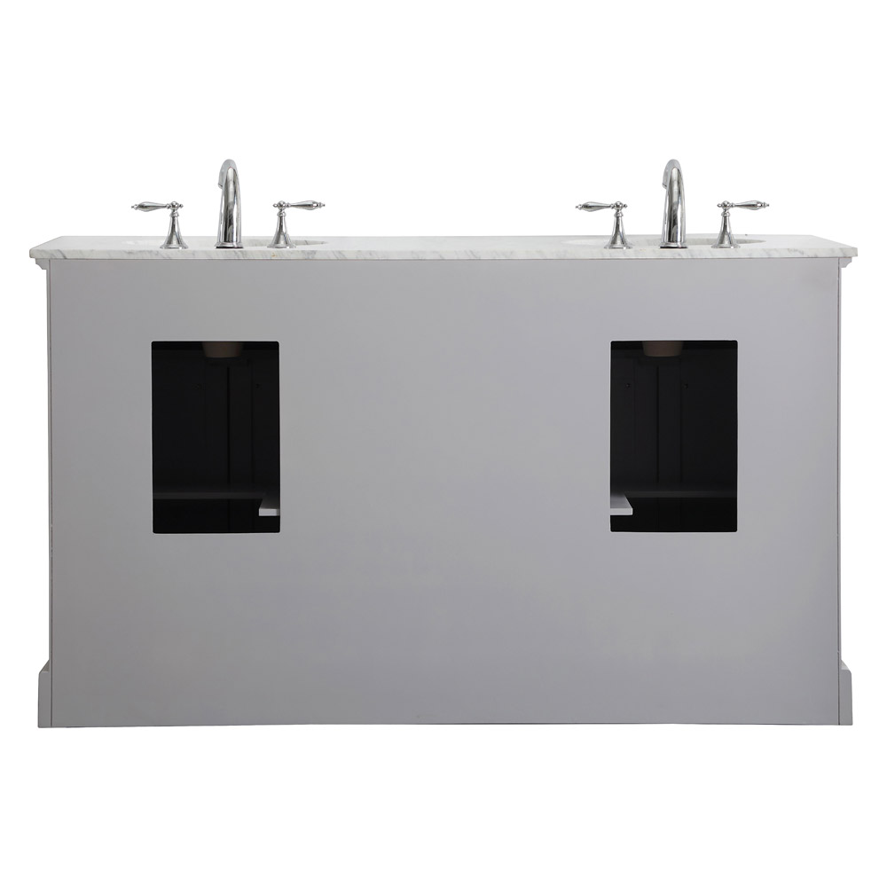 Elegant Bathroom Vanity - Gray (VF15060DGR)