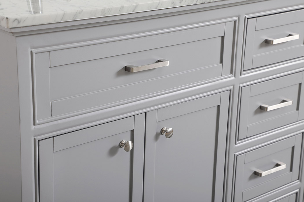 Elegant Bathroom Vanity - Gray (VF15060DGR)