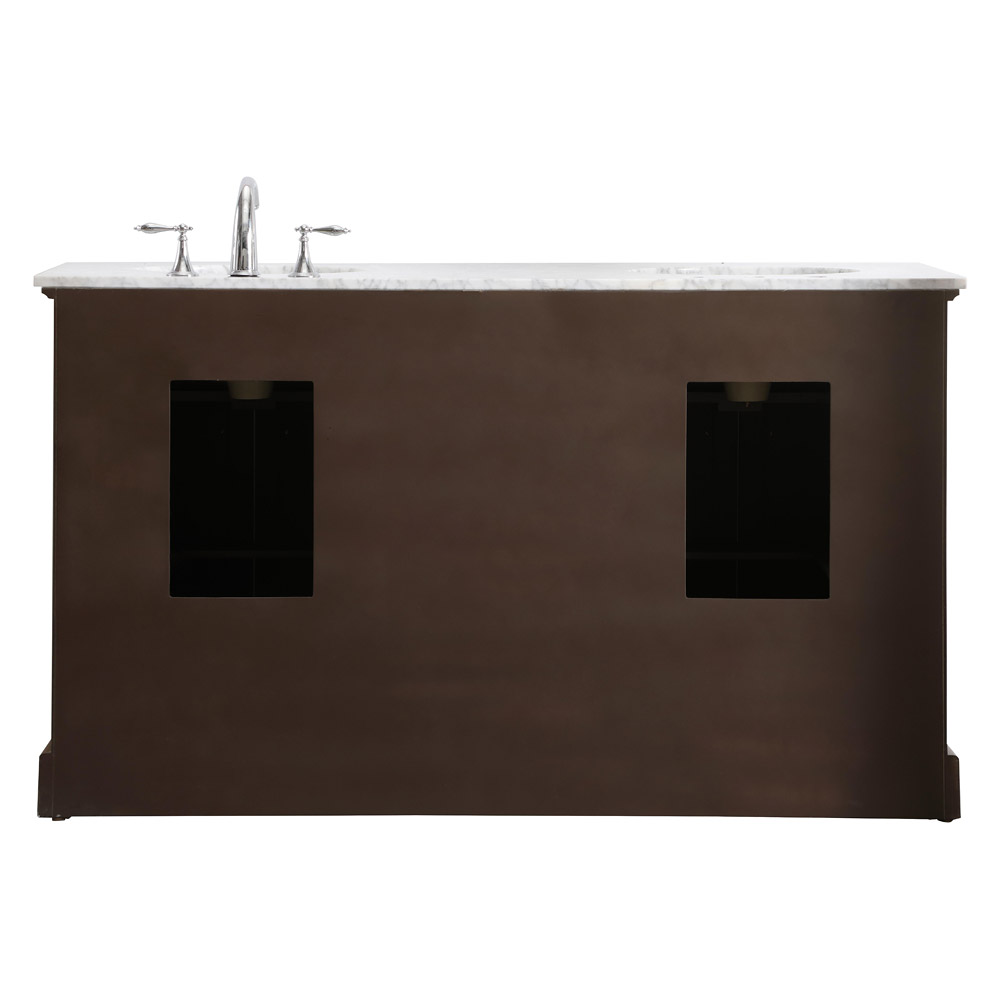 Elegant Bathroom Vanity - Teak (VF15060DTK)