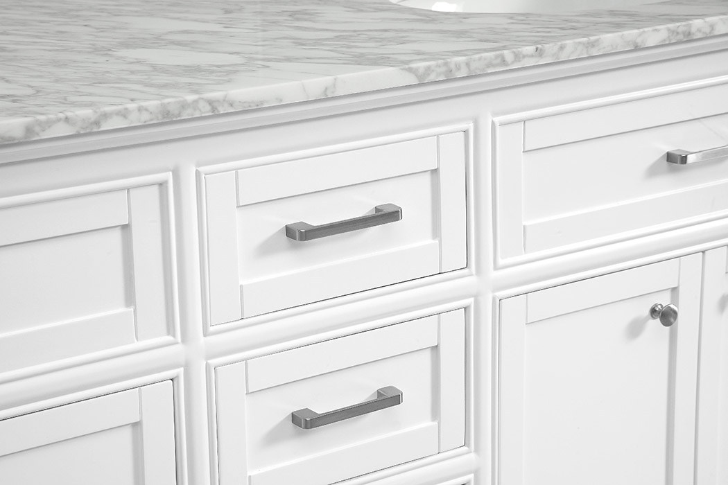 Elegant Bathroom Vanity - White (VF15060DWH)