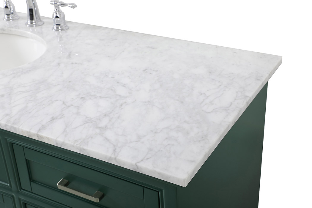 Elegant Bathroom Vanity - Green (VF15060GN)