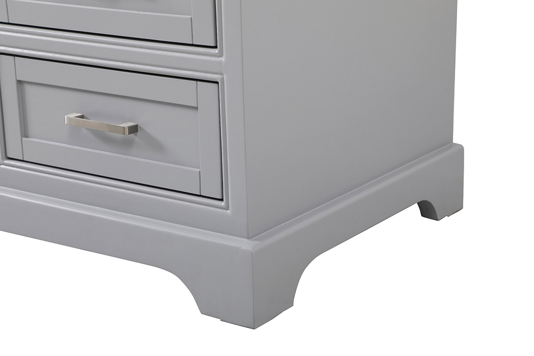 Elegant Bathroom Vanity - Gray (VF15060GR)