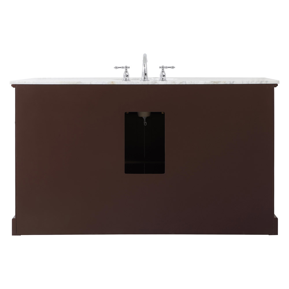 Elegant Bathroom Vanity - Teak (VF15060TK)