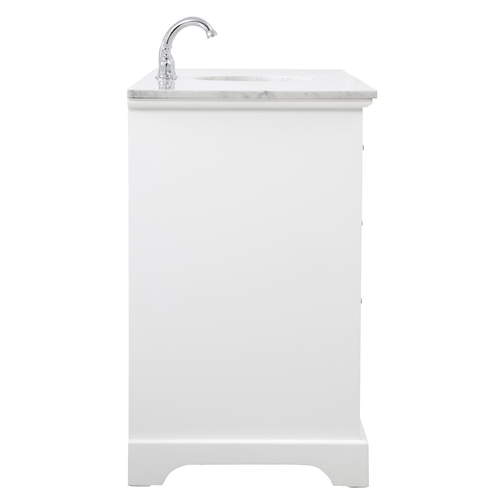 Elegant Bathroom Vanity - White (VF15060WH)