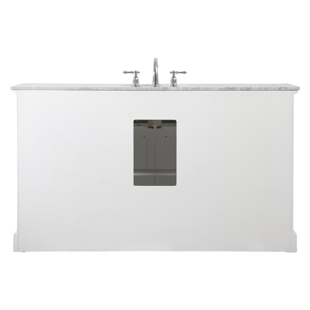 Elegant Bathroom Vanity - White (VF15060WH)