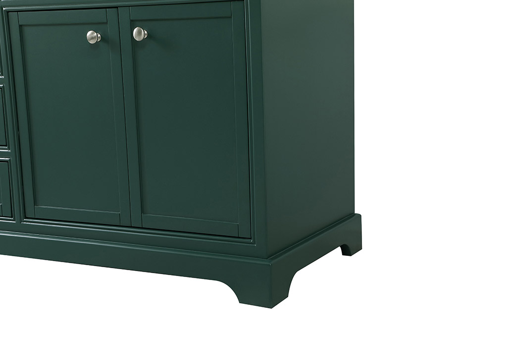 Elegant Bathroom Vanity - Green (VF15072DGN)