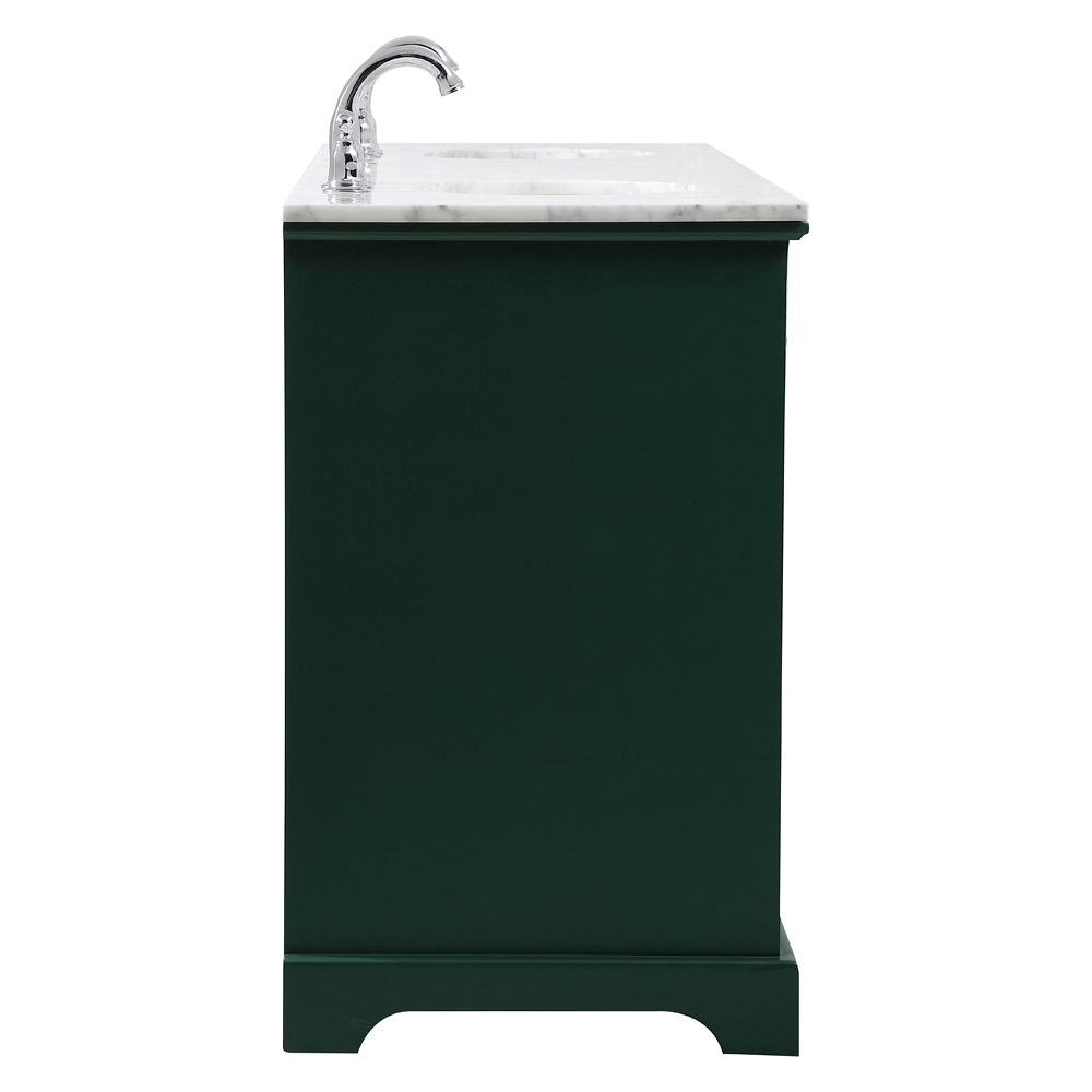 Elegant Bathroom Vanity - Green (VF15072DGN)