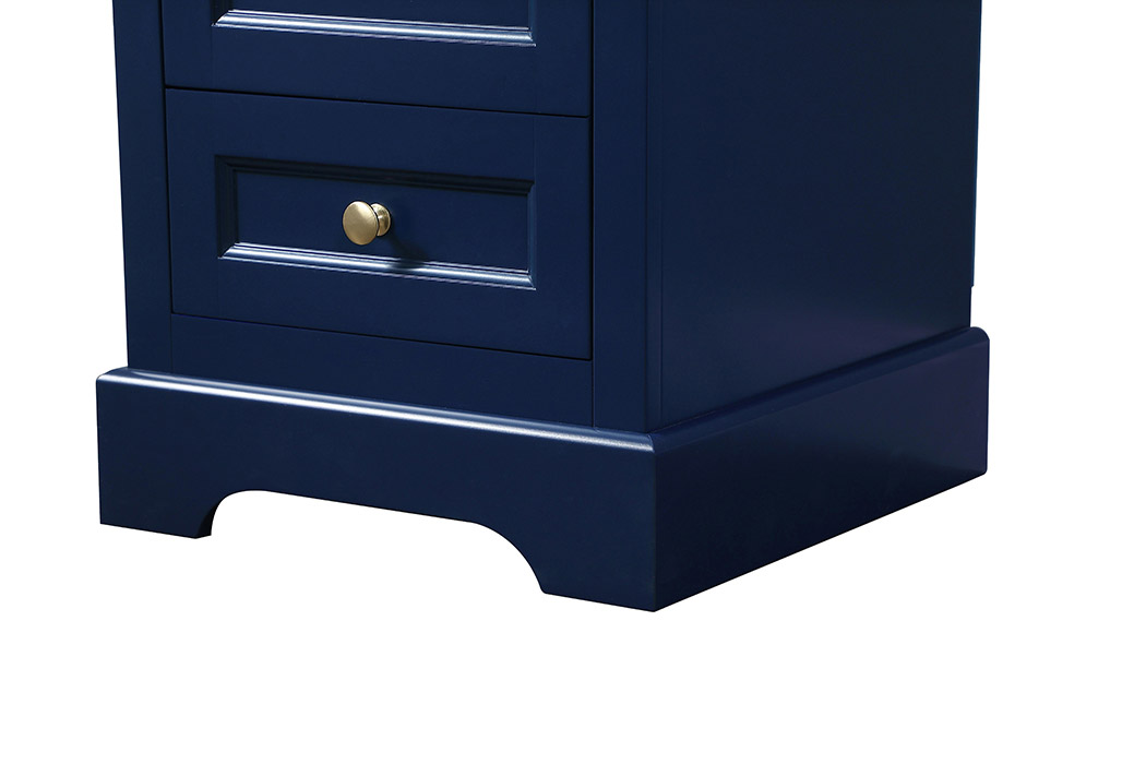 Elegant Bathroom Vanity - Blue (VF15518BL)