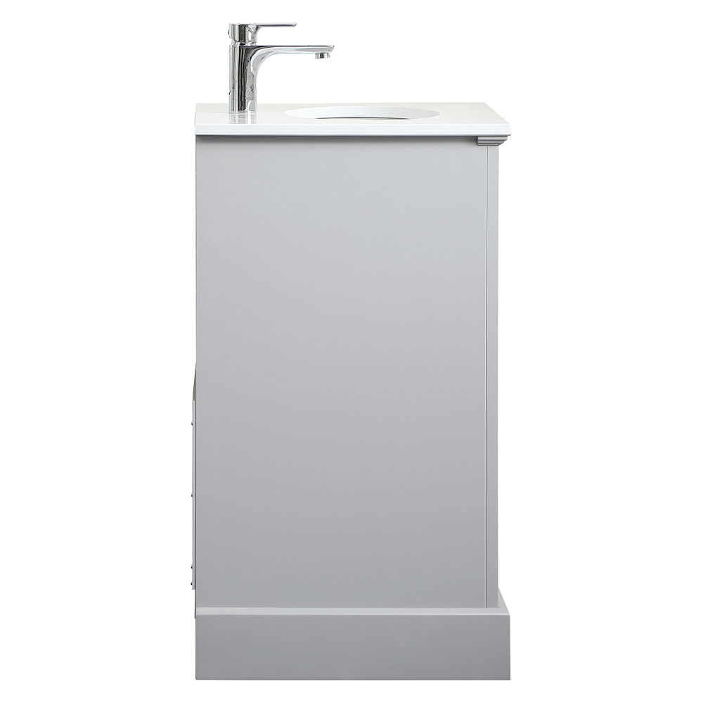 Elegant Bathroom Vanity - Gray (VF15518GR)