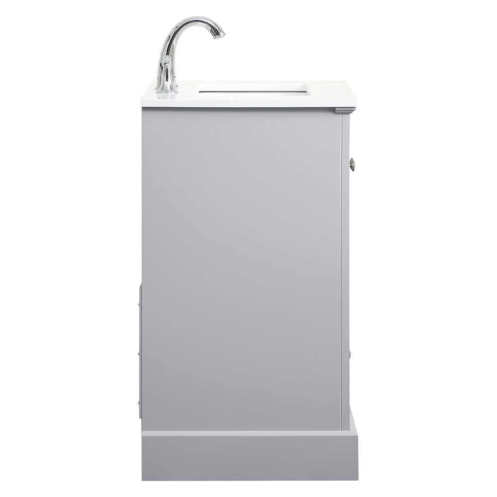 Elegant Bathroom Vanity - Gray (VF15524GR)