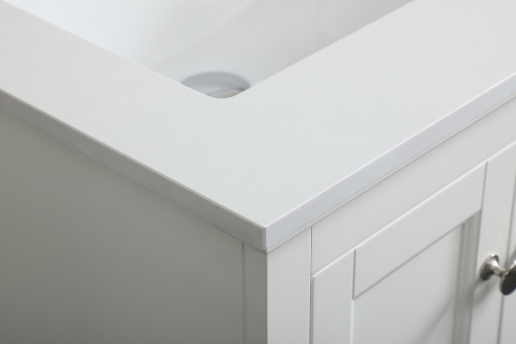 Elegant Bathroom Vanity - White (VF15532WH)