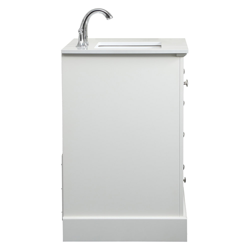 Elegant Bathroom Vanity - White (VF15532WH)